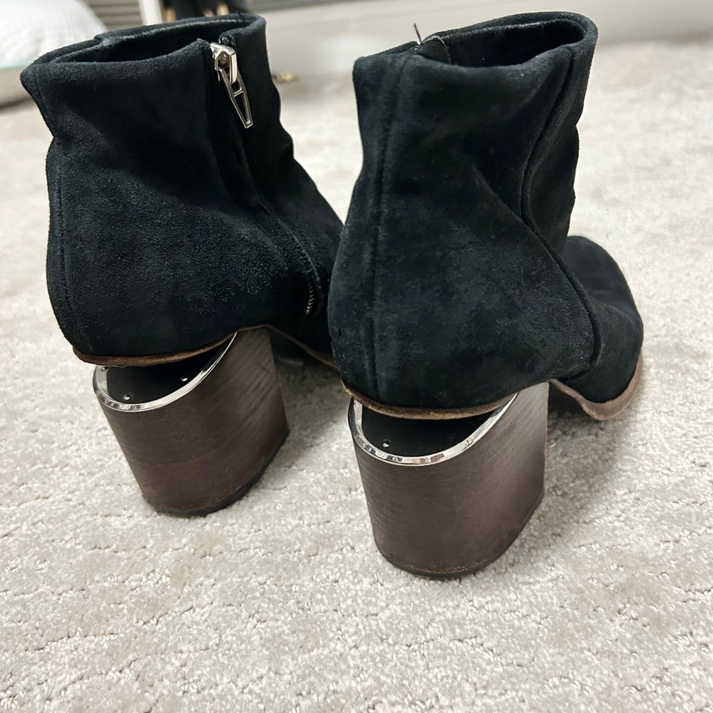 Black Suede Ankle Boots